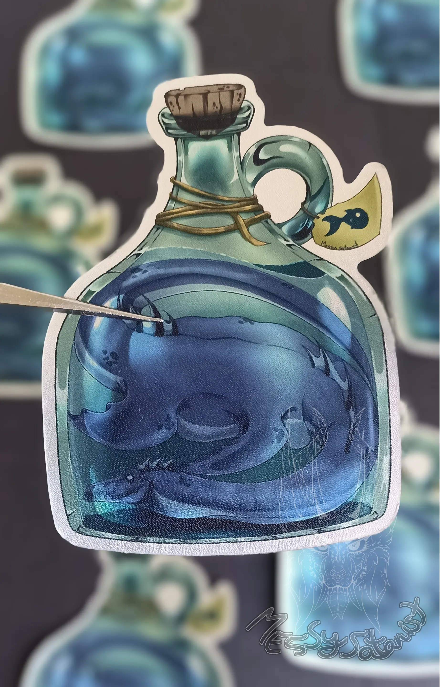 Nessy Sticker