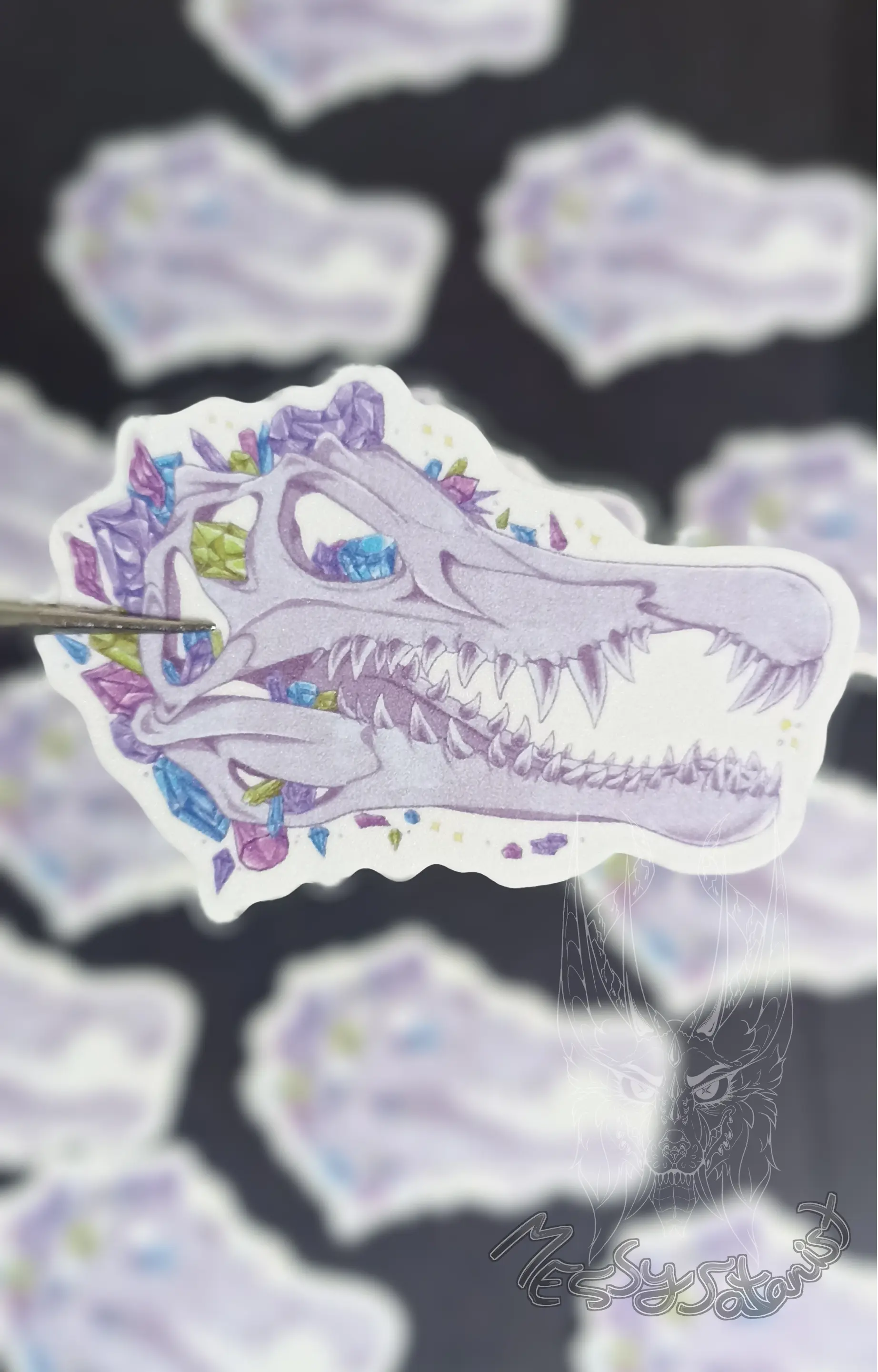 Craneo Spino Sticker