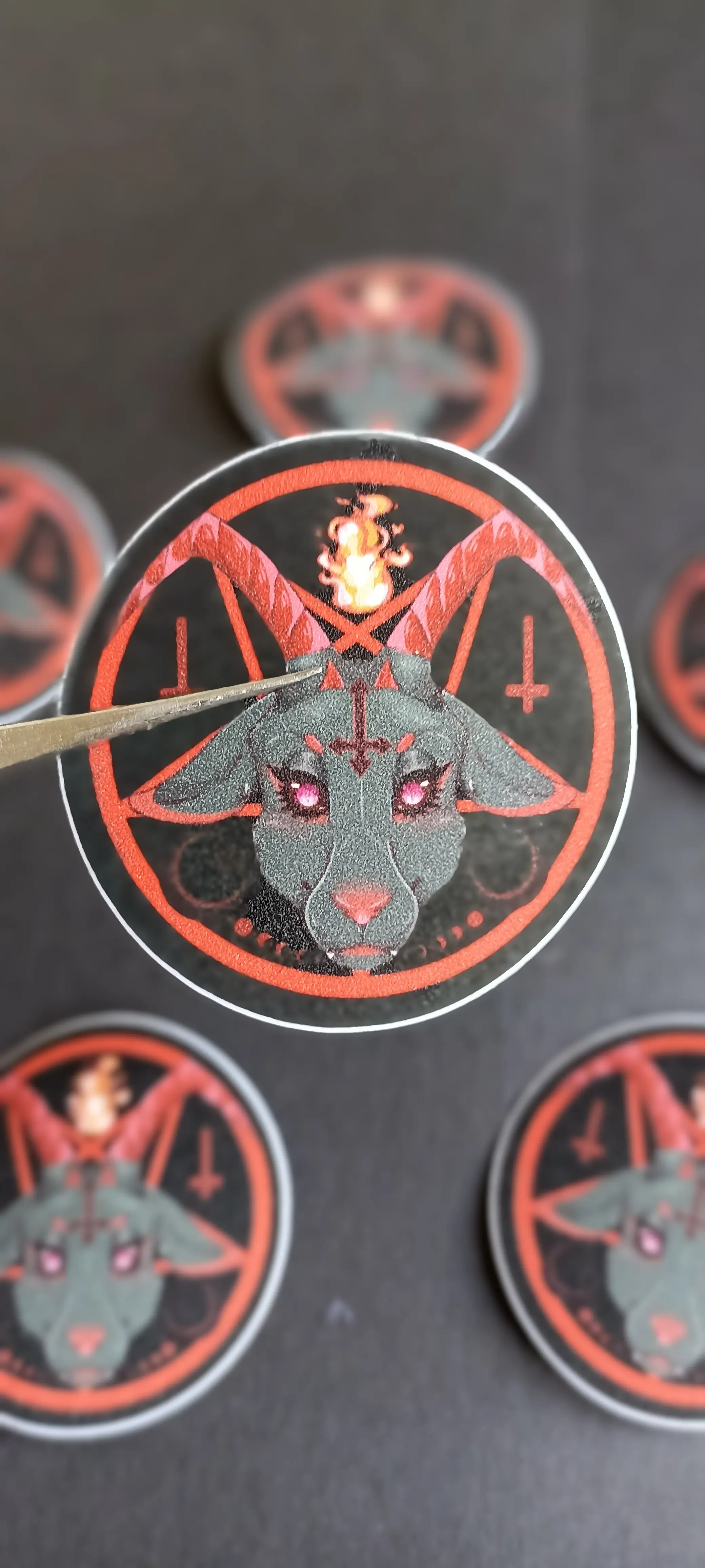 Cabra Gris Sticker