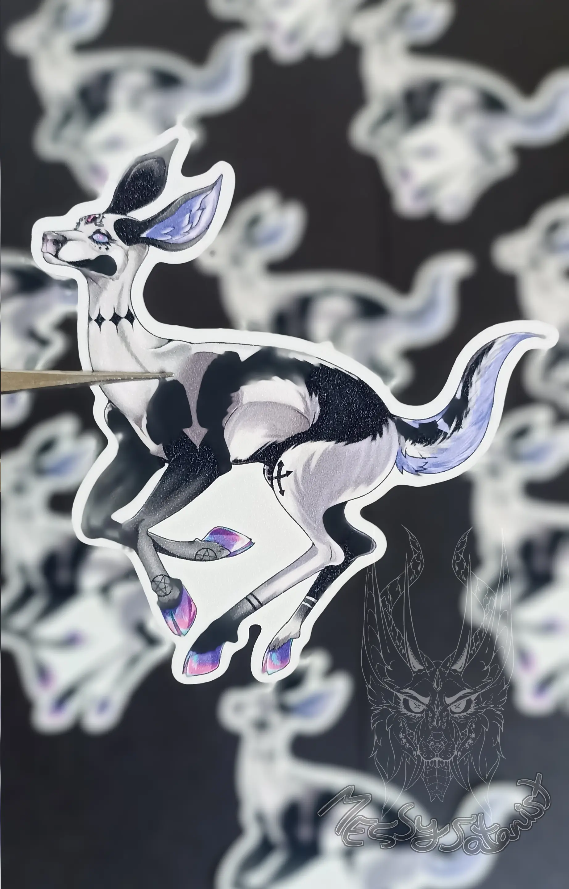 Nanny Feral Sticker