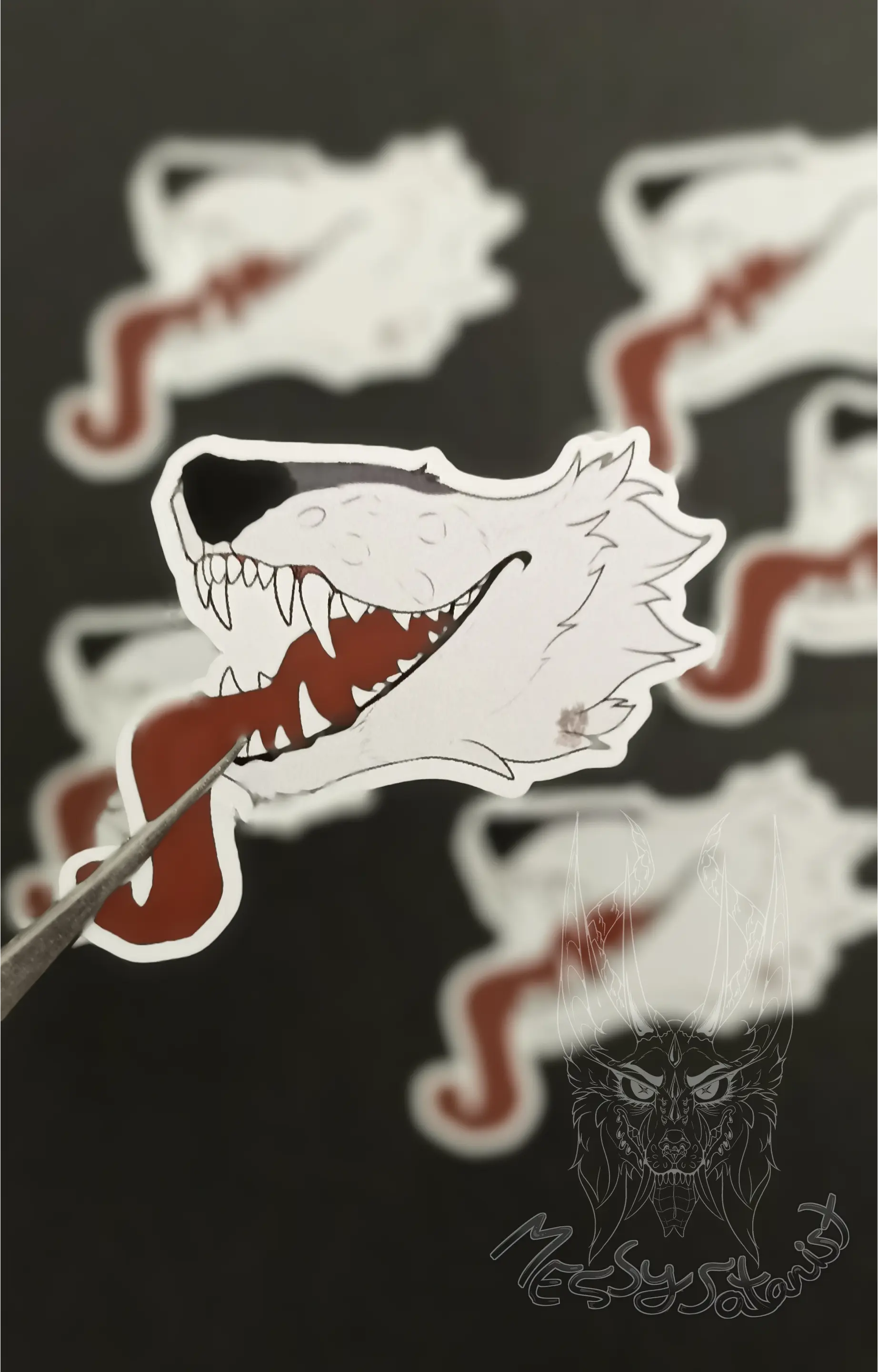[10000000095] Death Maw Sticker