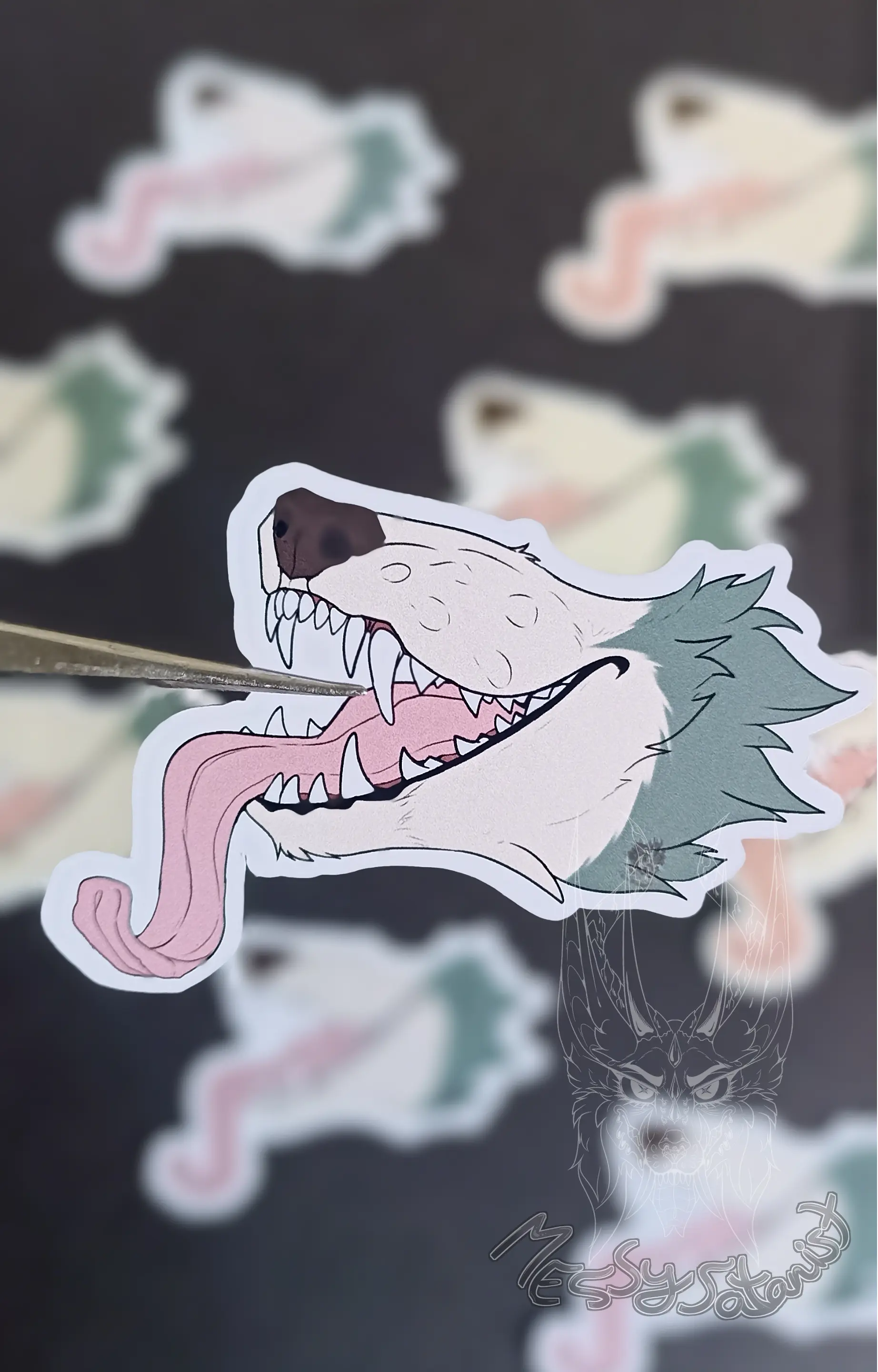 [10000000098] Legoshi Maw Sticker