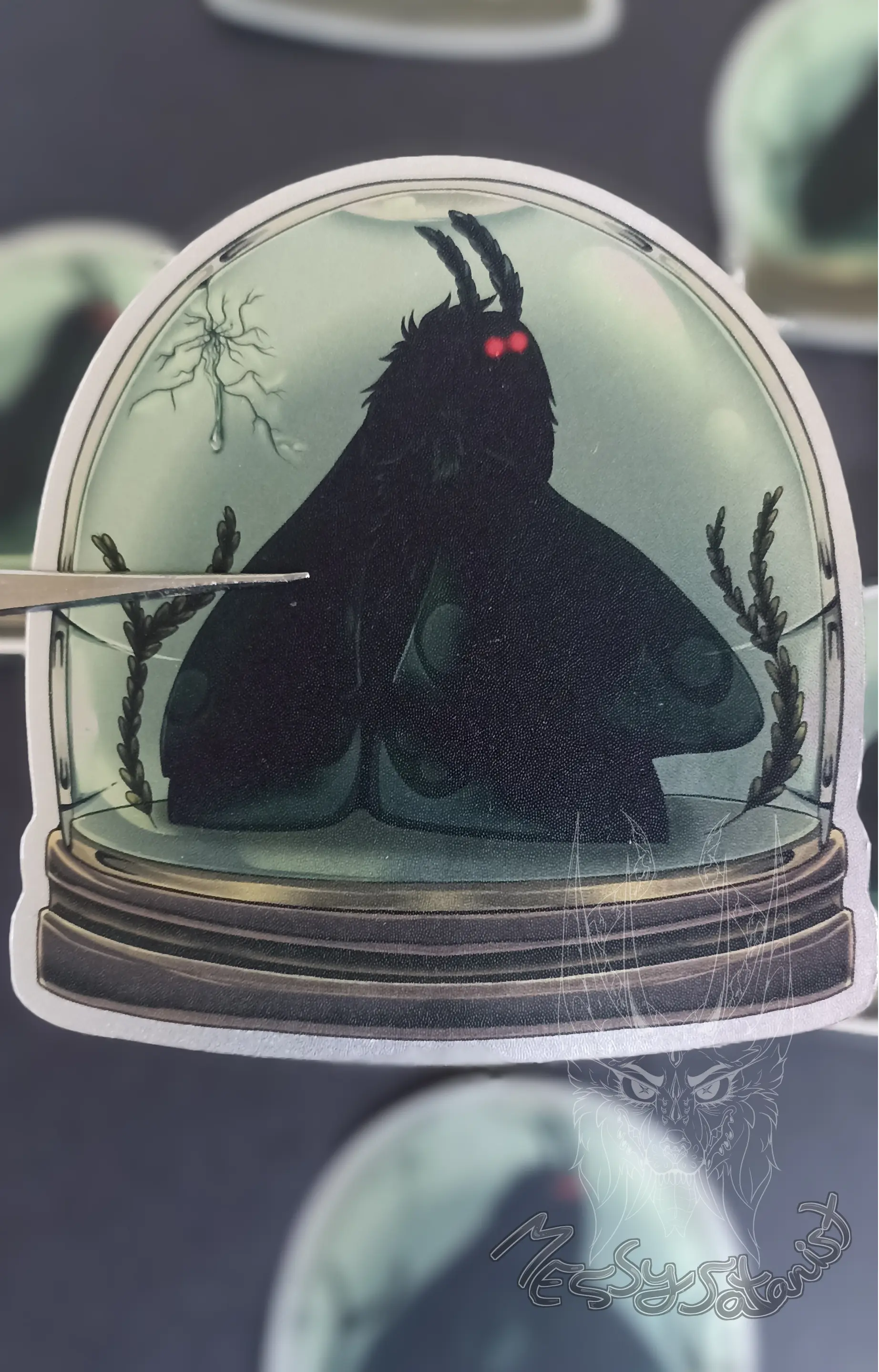 [20000000147] Mothman Sticker