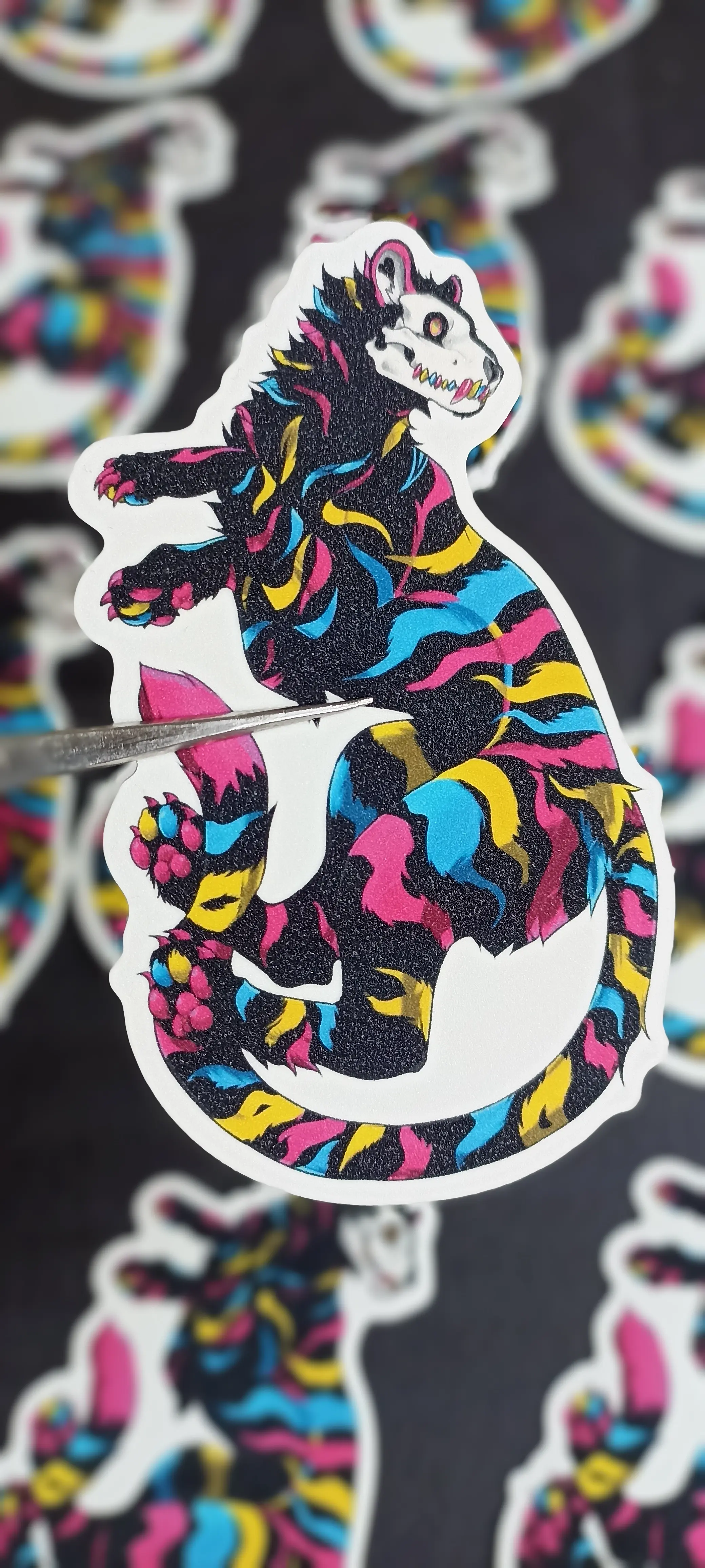 [20000000182] Tigre Pansexual Sticker